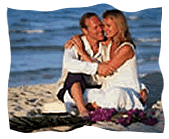 A couple enjoying a moment at the Zanzibar beaches